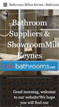 Mobile Screenshot of mk-bathrooms.net