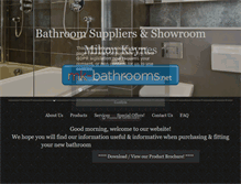 Tablet Screenshot of mk-bathrooms.net